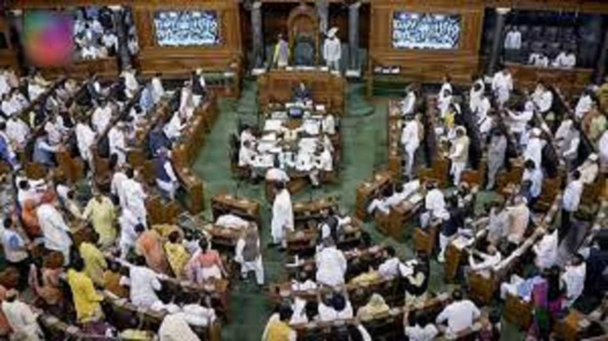 मणिपुर पर लोक सभा में जारी रहा हंगामा, सदन की कार्यवाही 2 बजे तक स्थगित